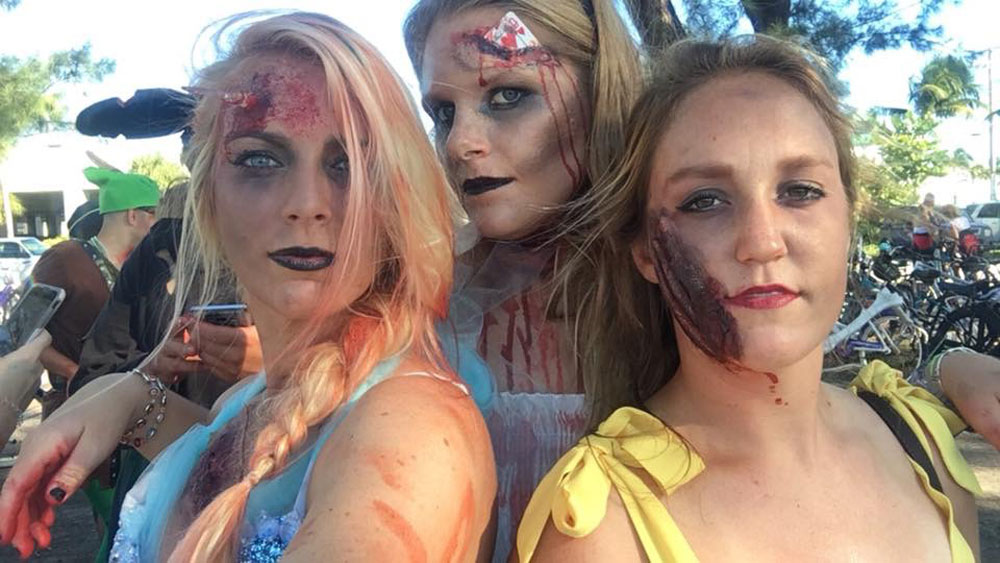Zombie Bike Ride 2018 photo - Duval Street, Key West